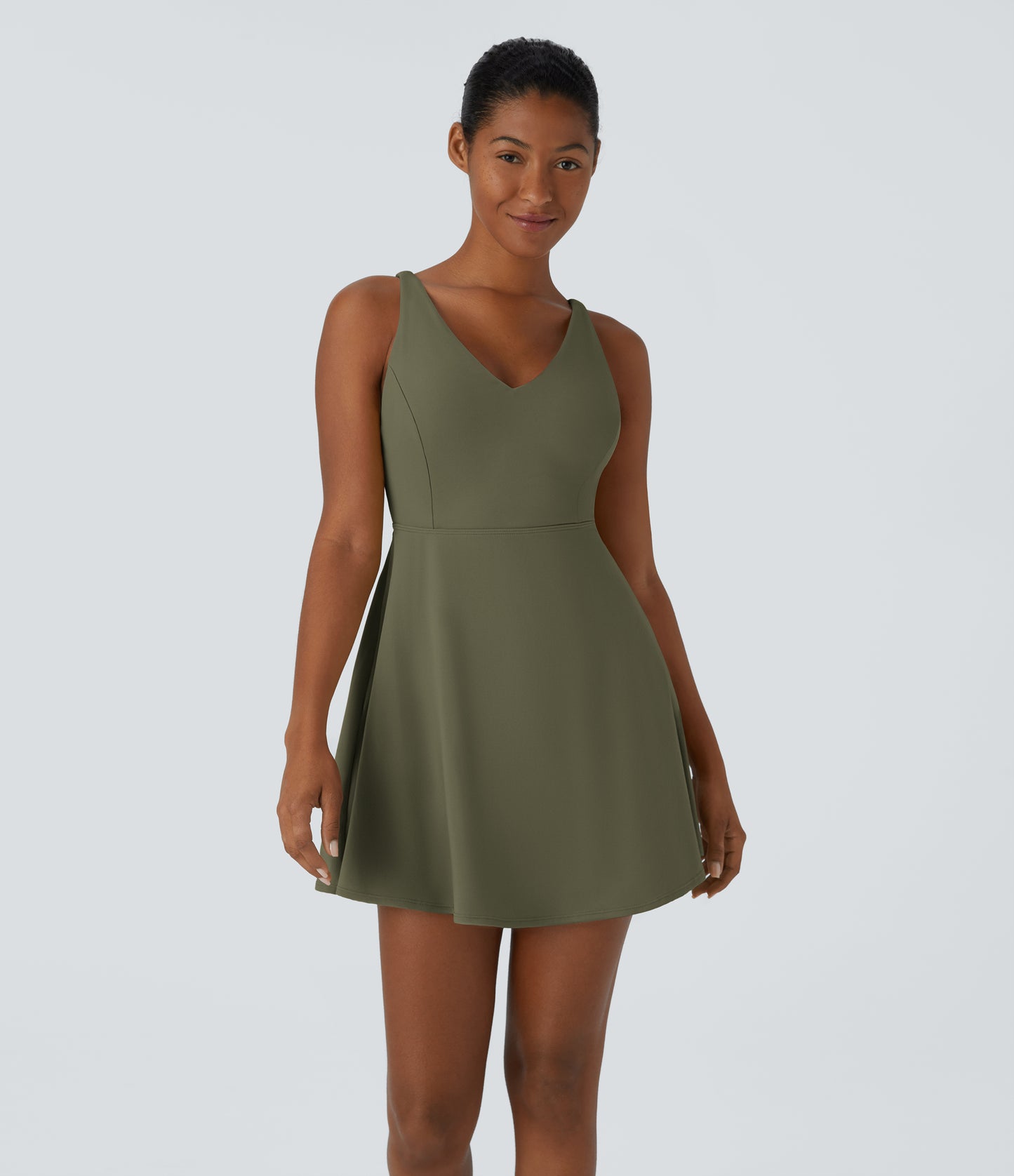2-Piece Pocket Dance Active Dress