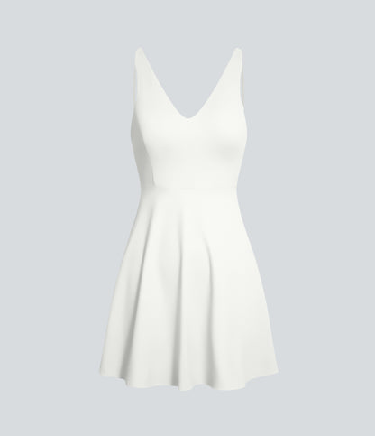 2-Piece Pocket Dance Active Dress