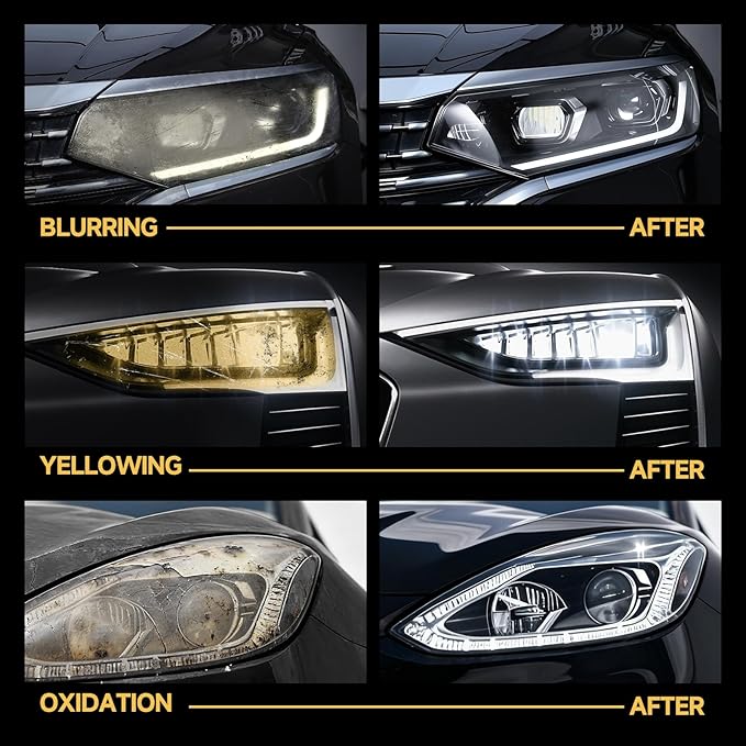 🔥Last Day 49% OFF - Car Headlight Restoration Kit