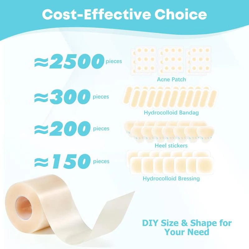 Medical-Grade Hydrocolloid Acne Roll