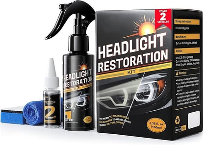 🔥Last Day 49% OFF - Car Headlight Restoration Kit