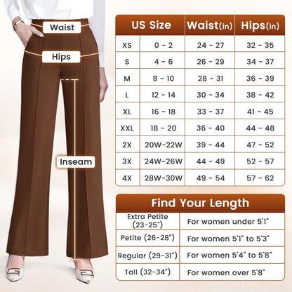 AiryGrace - LAST DAY 70% OFF - Perfect Drape High-Rise Ultra Soft Pull-On Pants