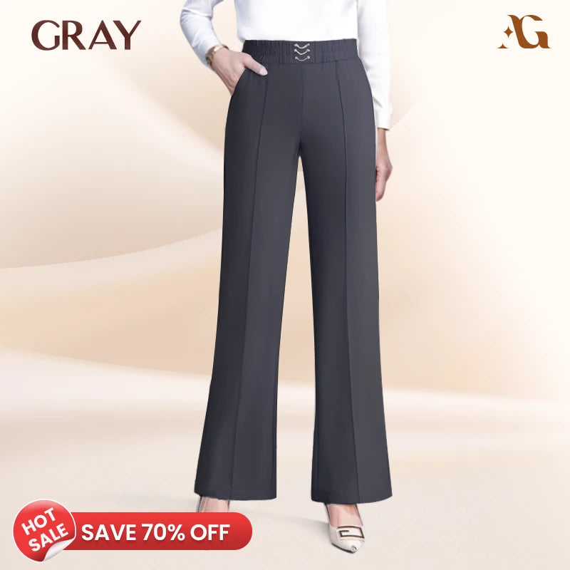 AiryGrace - LAST DAY 70% OFF - Perfect Drape High-Rise Ultra Soft Pull-On Pants