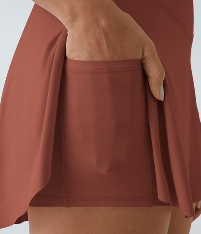 Pocket 2-in-1 Cool Touch Tennis Skirt-Lucid-Longer Length-UPF50+