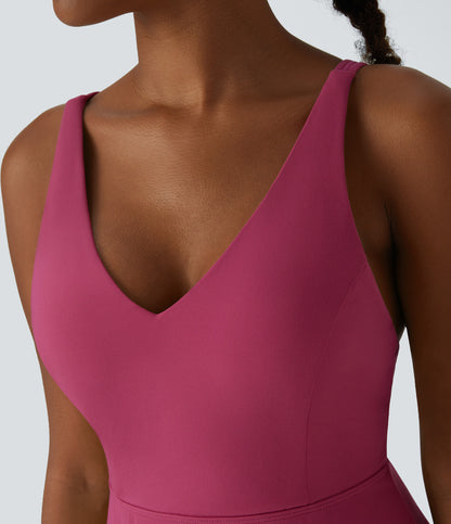 2-Piece Pocket Dance Active Dress