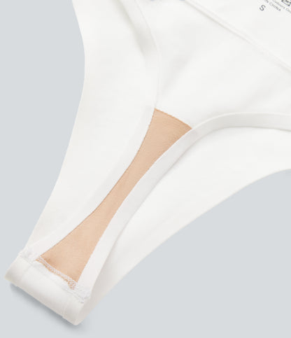 Seamless Flow High Waisted Tummy Control Lounge Shapewear Thong