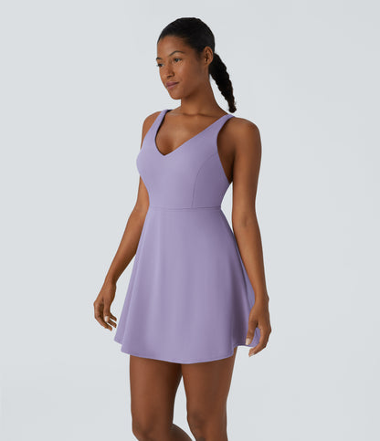 2-Piece Pocket Dance Active Dress