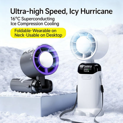 🔥Ends Today: 70% OFF! 🔥2026 Flagship 5-in-1 Foldable Handheld Cooling Fan