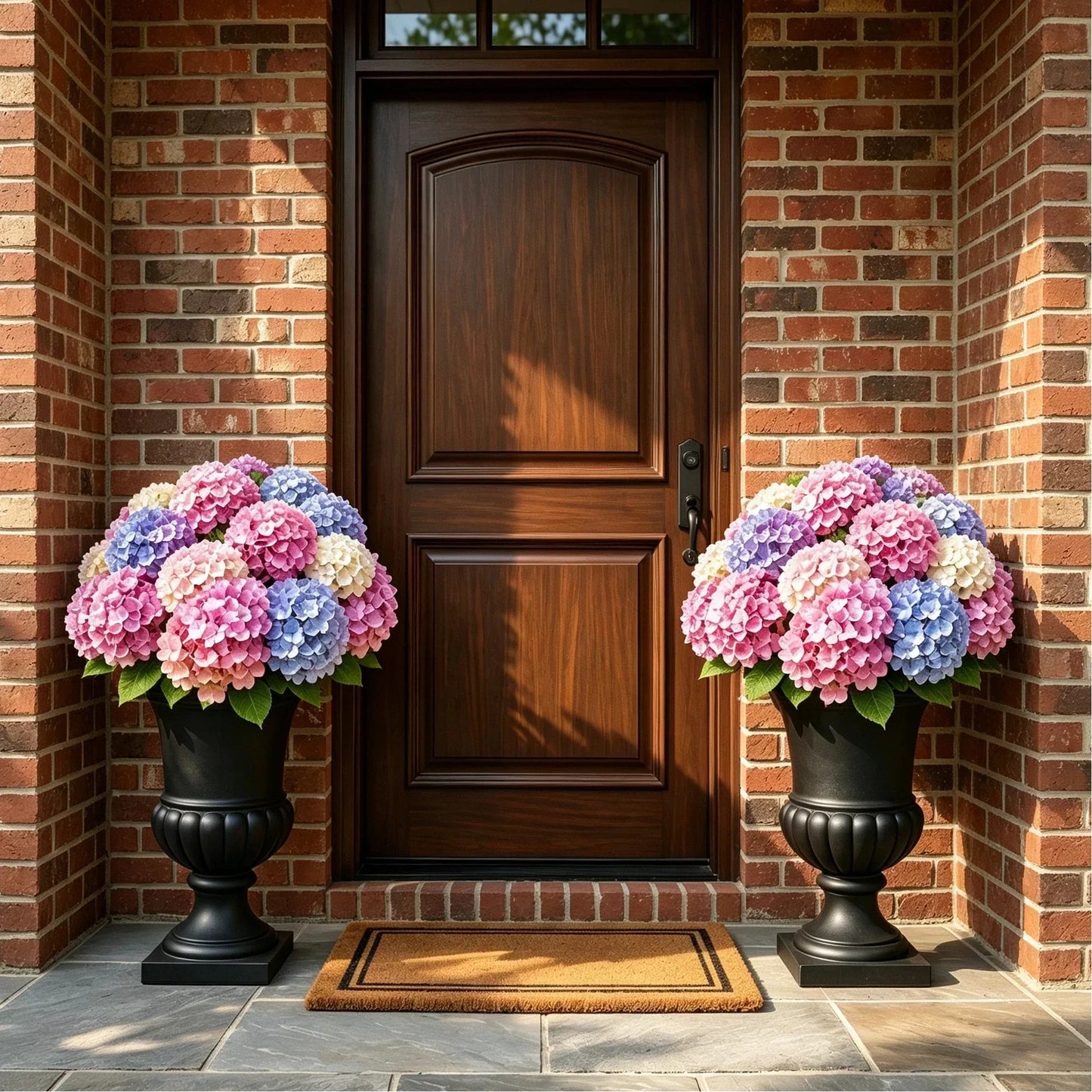 🌼Artificial Outdoor Hydrangea Flowers - UV resistant, Waterproof, Windproof