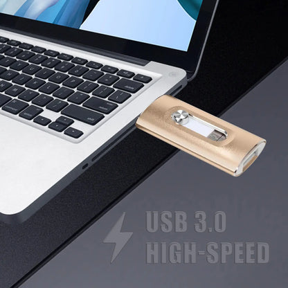 Portable 4-in-1 High Speed Flash Drive, High SpeedUSB 3.0 Memory Storage