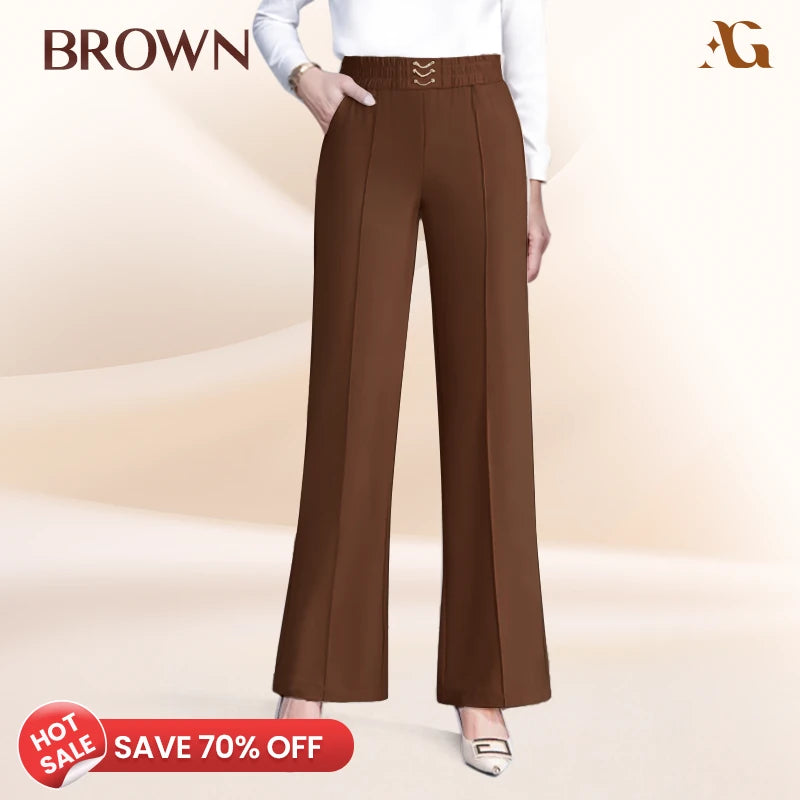 AiryGrace - LAST DAY 70% OFF - Perfect Drape High-Rise Ultra Soft Pull-On Pants