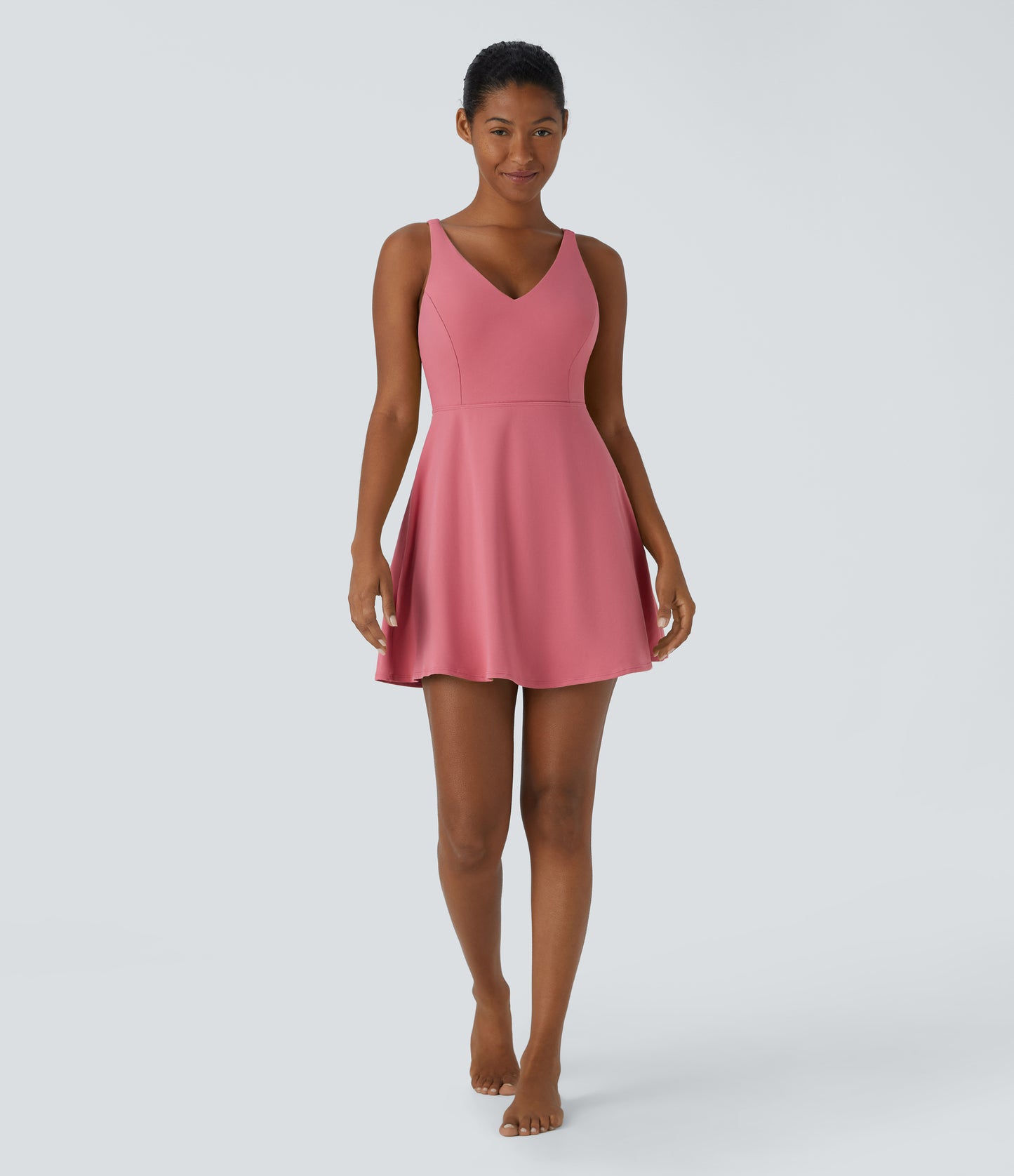 2-Piece Pocket Dance Active Dress