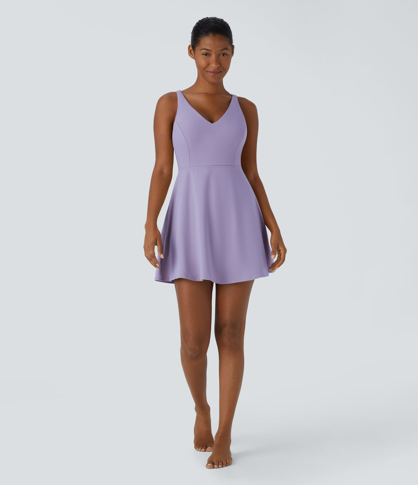 2-Piece Pocket Dance Active Dress