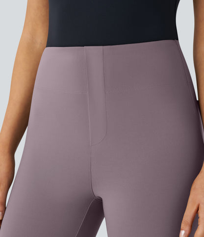 High Waisted Pocket Tapered Work Pants