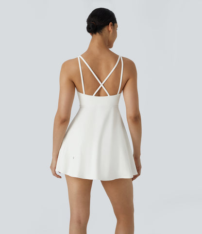 2-Piece Pocket Dance Active Dress