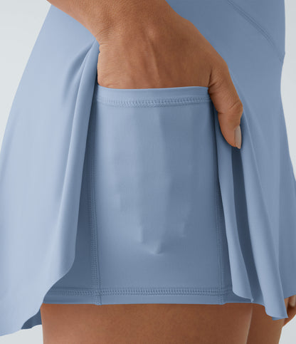 Pocket 2-in-1 Cool Touch Tennis Skirt-Lucid-Longer Length-UPF50+