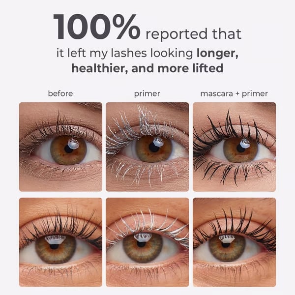 [🎉LAST DAY BUY 1 GET 1 FREE🎉]TODAY ONLY $9.99EACH !!-Mascara Primer Set – Black or Brown Duo