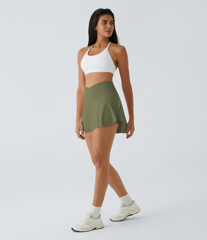 Pocket 2-in-1 Cool Touch Tennis Skirt-Lucid-Longer Length-UPF50+