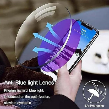 🏆AutoFocus+ Multifocal Glasses🔥Ultra Light Highgrade Reading Glasses👍Blocks Blue Light, Radiation, and ultraviolet rays, Relieves Eye Fatigue👓️