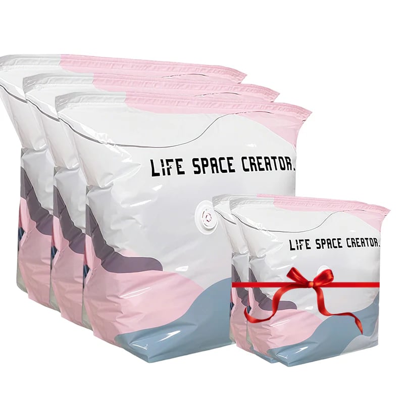 🛩️Last day promotion/ 📦 Large-Capacity Vacuum Bags – No Pump Needed! 💨✨