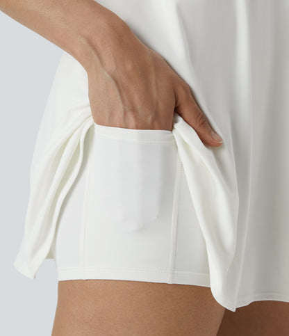 2-Piece Pocket Dance Active Dress