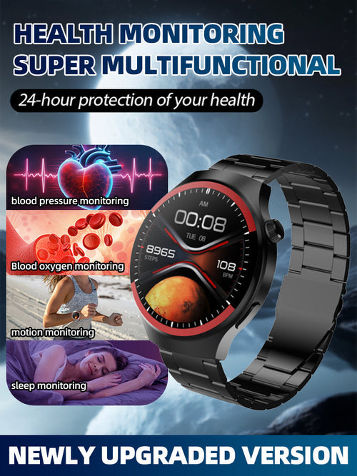 🔥【24-hour health check】Steel Band Watch4 Pro⌚Mount Sinai Hospital physician recommended