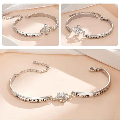 A Bracelet That Celebrates Your Unbreakable Friendship ❤️The Lucky Four-Leaf Clover Bracelet A symbol of luck, love, and the bond between best friends.