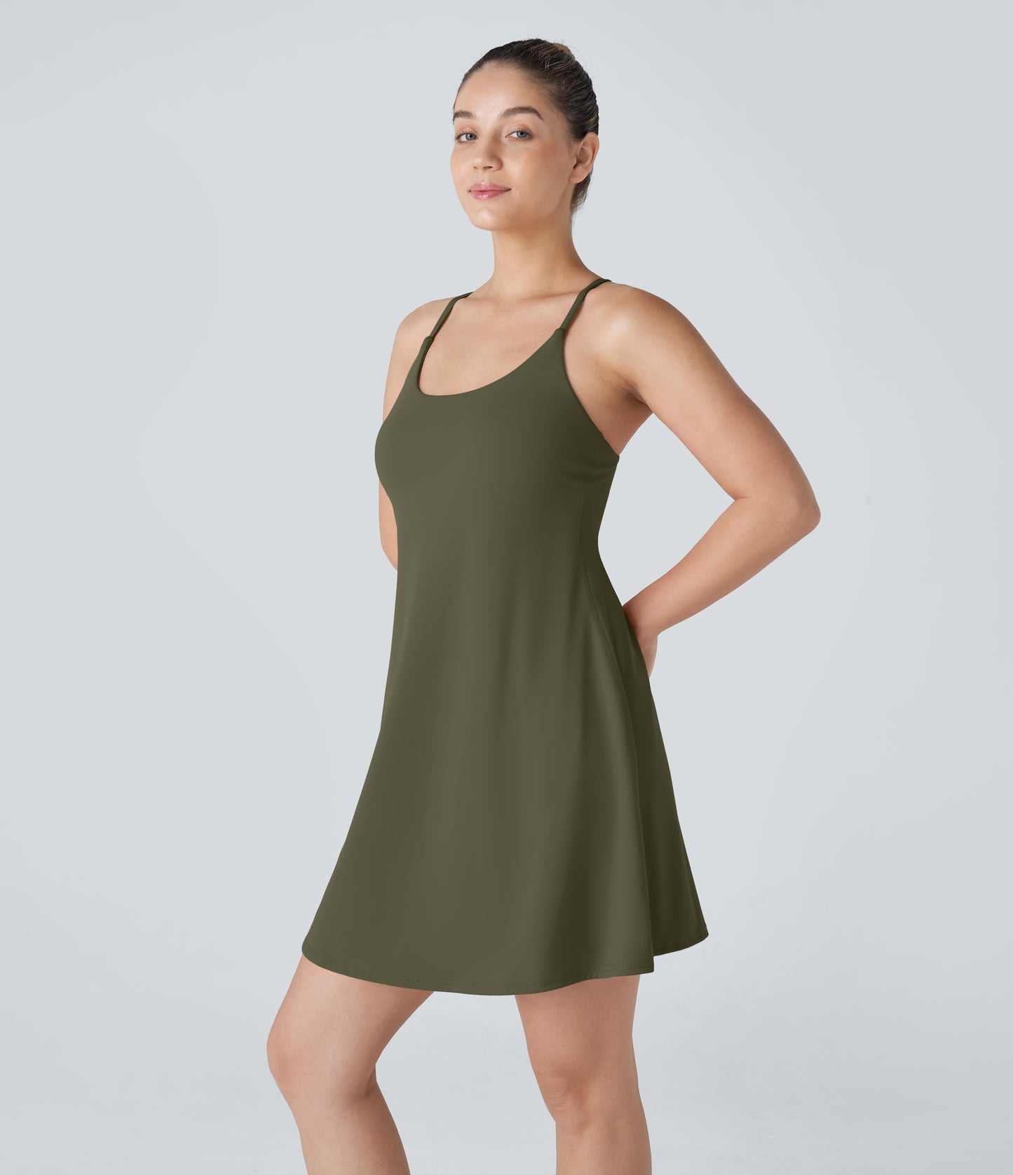 Backless Active Dress-Longer Length-Easy Peezy Edition