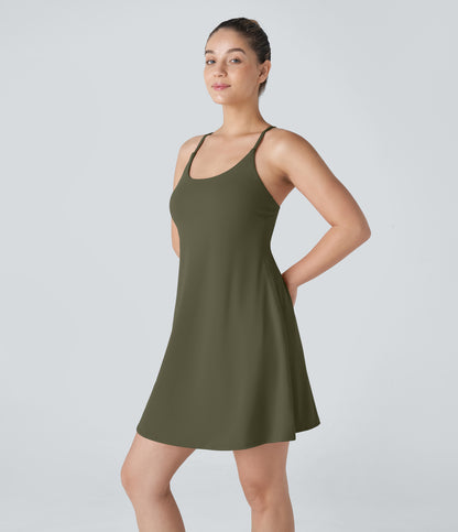 Backless Active Dress-Longer Length-Easy Peezy Edition