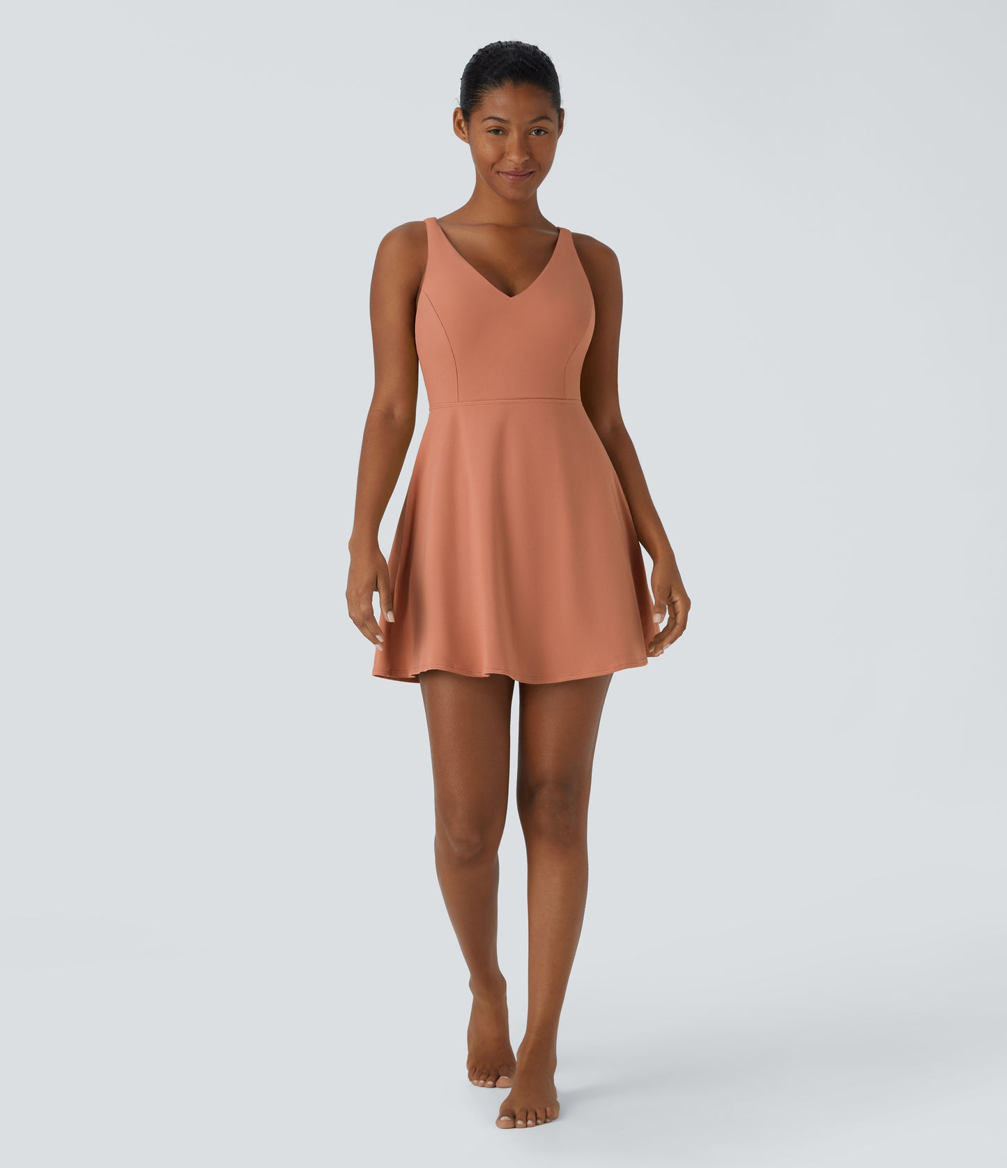 2-Piece Pocket Dance Active Dress