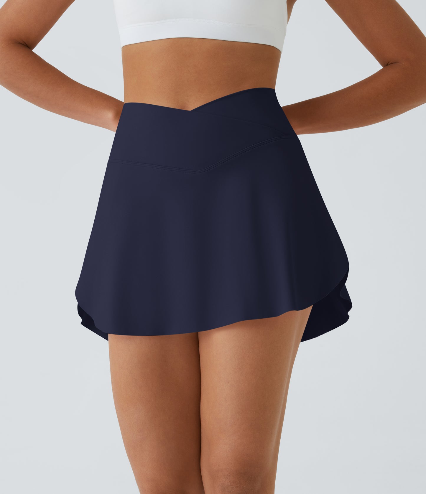 Pocket 2-in-1 Cool Touch Tennis Skirt-Lucid-Longer Length-UPF50+