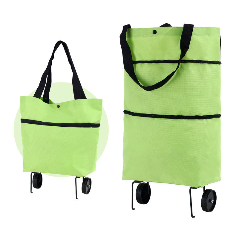 🏆75K+ Sold 🔥2-in-1 Foldable Shopping Cart