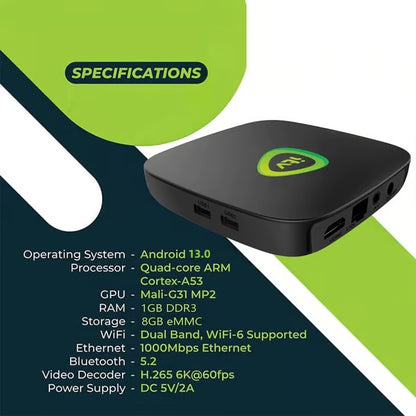 iTV Smart Box - No Monthly Fees | Free TV Box (Newest Model)