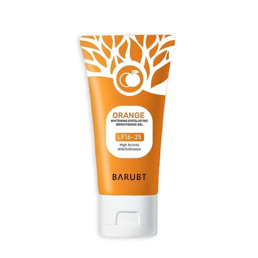 Orange Scented Exfoliator Clear Gel Gentle Exfoliation Exfoliating Gel Nourishing Moisturizing Deep Cleansing Face Body Suitable for All Skin Types - Cleanser