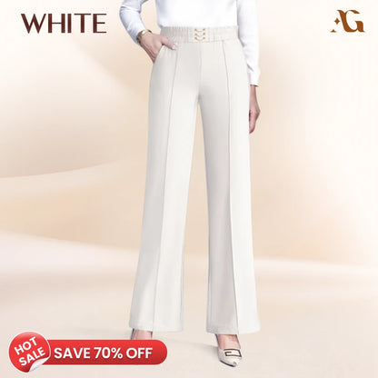AiryGrace - LAST DAY 70% OFF - Perfect Drape High-Rise Ultra Soft Pull-On Pants