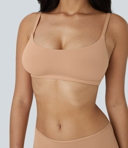 High Stretch U Neck Lounge Underwear Bra