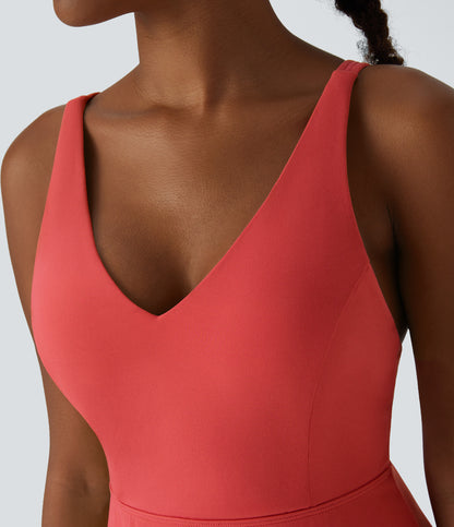 2-Piece Pocket Dance Active Dress