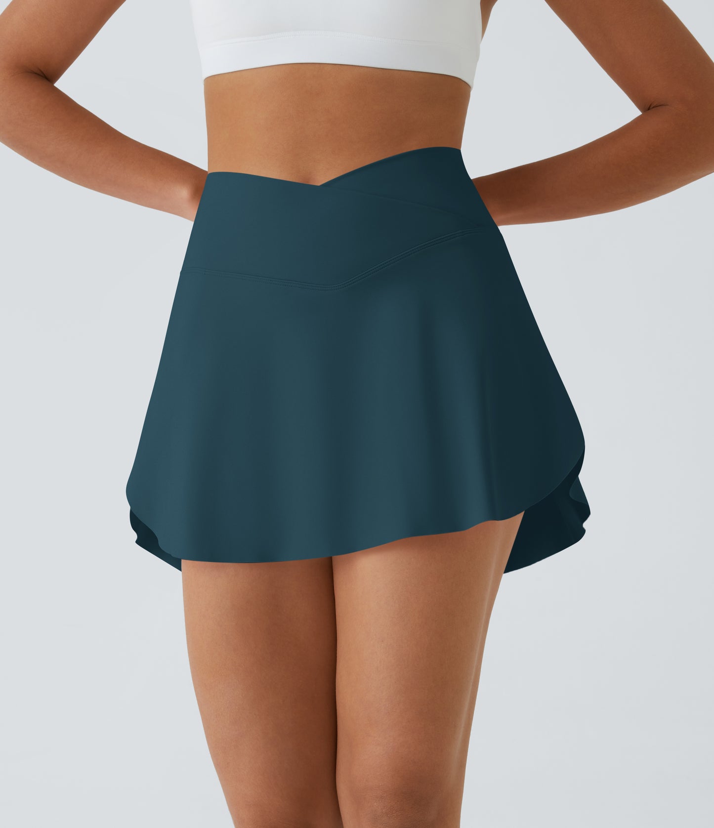 Pocket 2-in-1 Cool Touch Tennis Skirt-Lucid-Longer Length-UPF50+