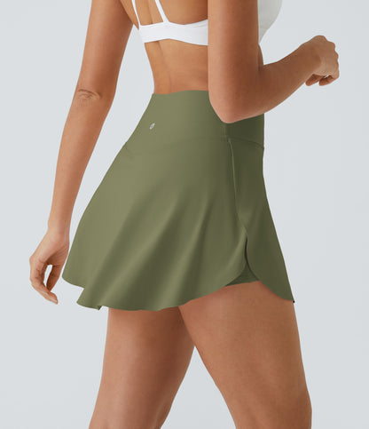 Pocket 2-in-1 Cool Touch Tennis Skirt-Lucid-Longer Length-UPF50+