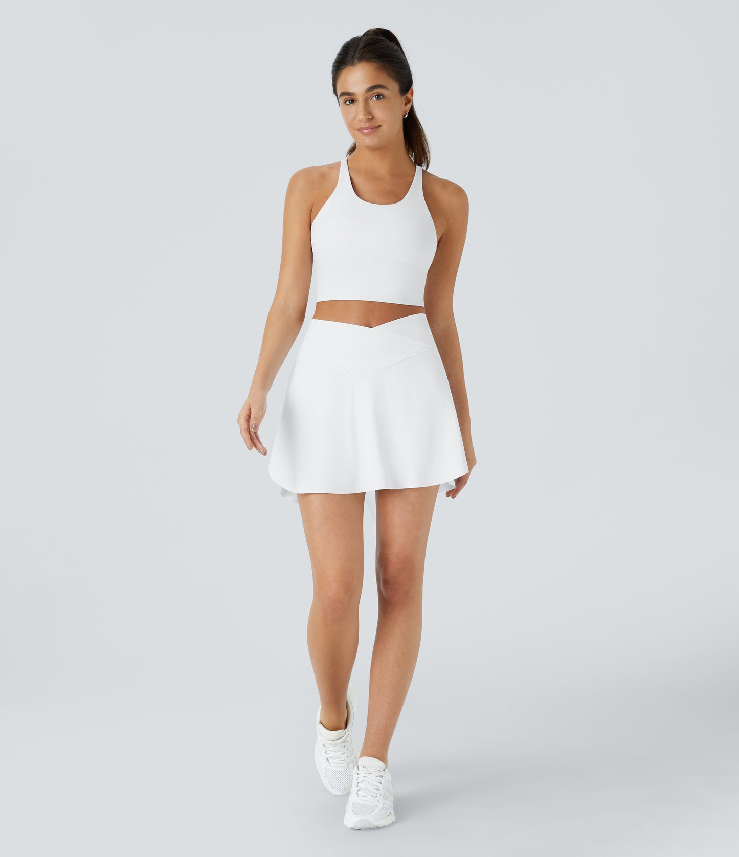 Pocket 2-in-1 Cool Touch Tennis Skirt-Lucid-Longer Length-UPF50+