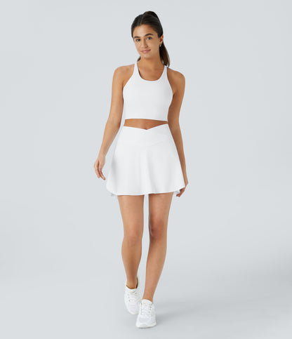 Pocket 2-in-1 Cool Touch Tennis Skirt-Lucid-Longer Length-UPF50+