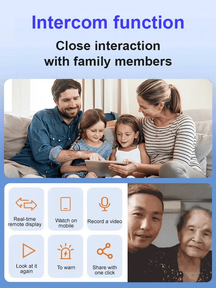 🥳2026 HOT SALE🥳📸Mini WIFI Camera 1080P HD - Night Vision Included