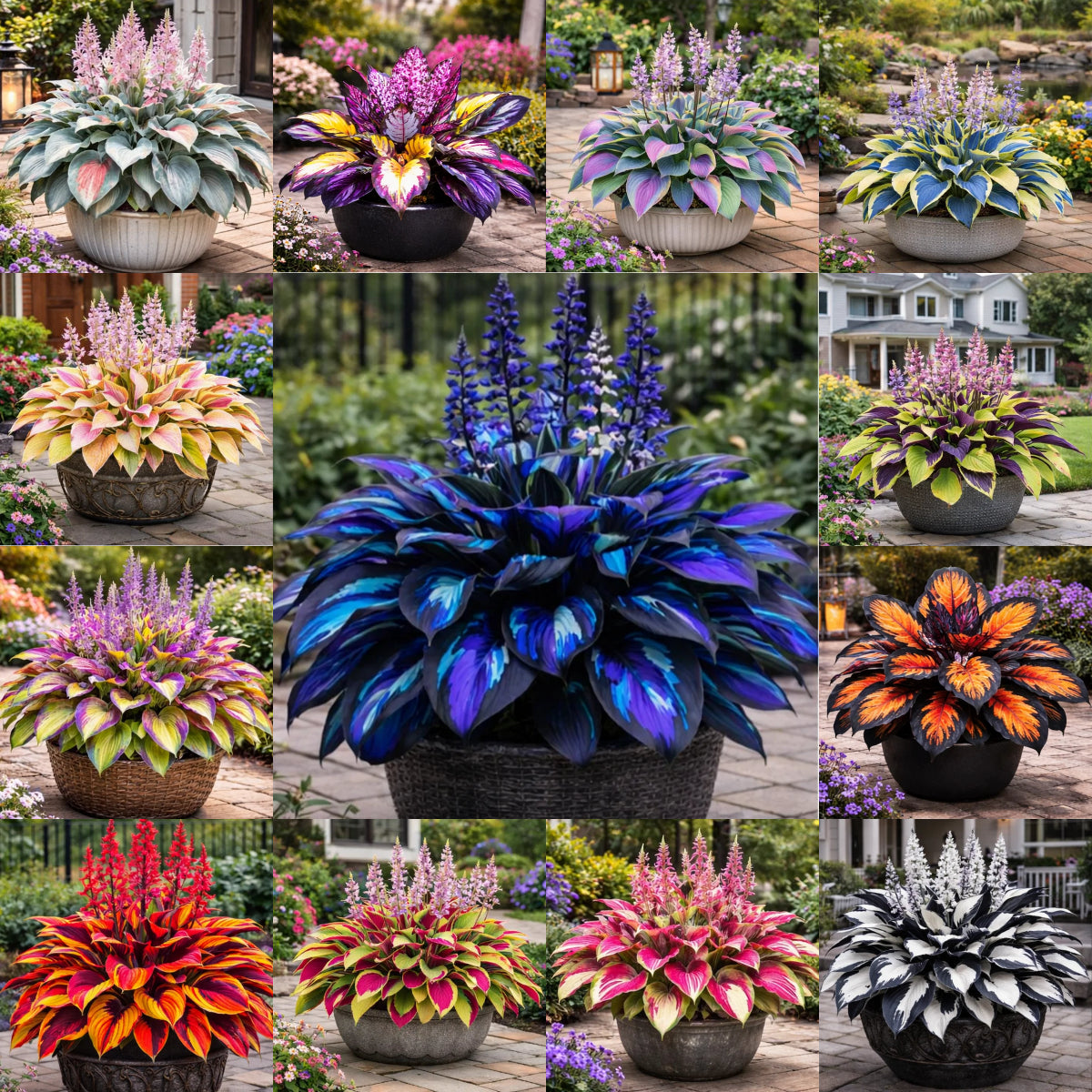 🌈 Hosta Bulbs 🌿 Multi-Color, Easy to Grow, Brighten Any Space 🪴