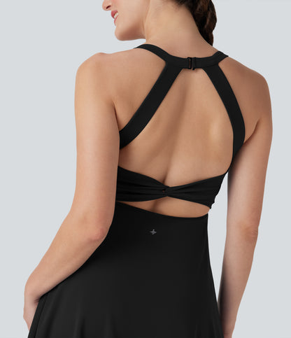 Flare Dance Active Dress-Longer Length-Easy Peezy Edition-D/DD/DDD/F Cups