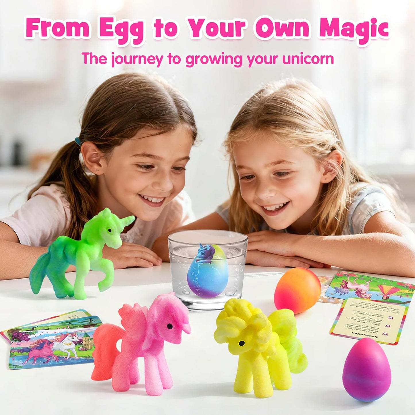 🔥Limited Time 65% Off✨6 Pack Hatching Growing Unicorn Eggs 🦄