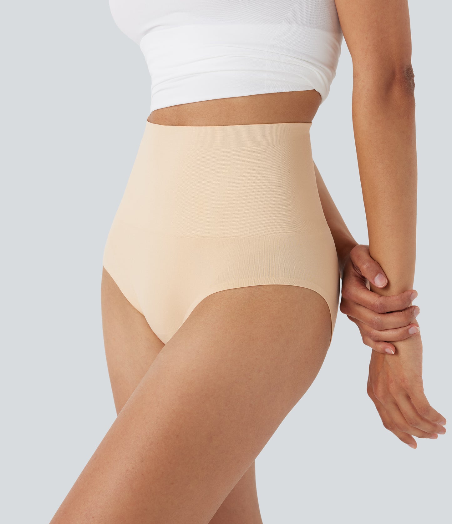 Seamless Flow High Waisted Shapewear Lounge Underwear Panties