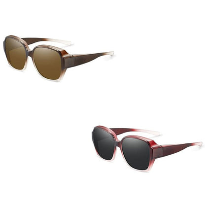 🎉LAST DAY 49% OFF😎2026 New Polarized UV400 Protection Trendy Round Cat-eye Sunglasses 🕶️