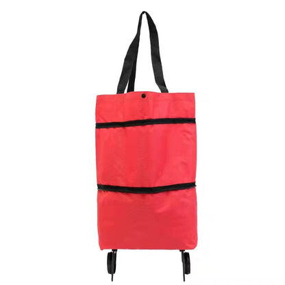 🏆75K+ Sold 🔥2-in-1 Foldable Shopping Cart