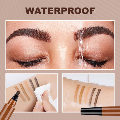 Waterproof Four-tip Beard and Eyebrow Pen✨