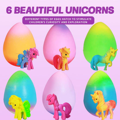 🔥Limited Time 65% Off✨6 Pack Hatching Growing Unicorn Eggs 🦄